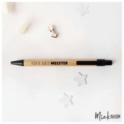 Pen | "Voor de leukste meester"