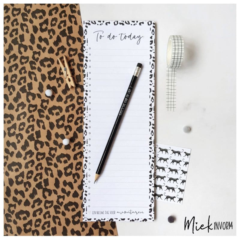 To do today "Panterprint" - Afbeelding 3