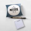 Cadeau doosje "De beste meester ben jij!"