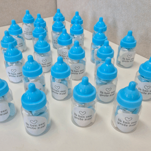 Babyflesjes blauw