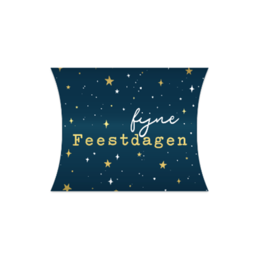 Gondeldoosje | Fijne feestdagen Blauw