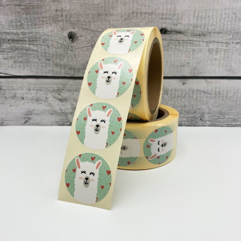 Stickers | Alpaca (10 stuks) - Afbeelding 2