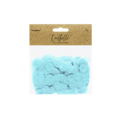 Confetti licht blauw