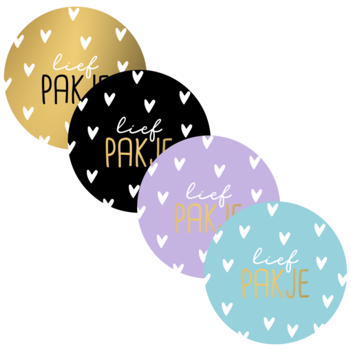 Stickers | Lief pakje (12 stuks)