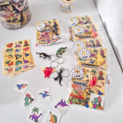 dino sleutelhanger traktatie als school traktatie of verjaardagstraktatie