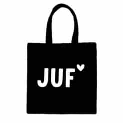 zwarte tas Juf