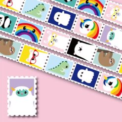 Washi tape - Postzegels Studio Intkvis